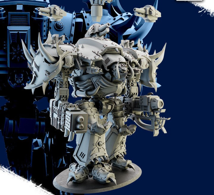 Colossal Knight en 22 cm avec Le canon multiple