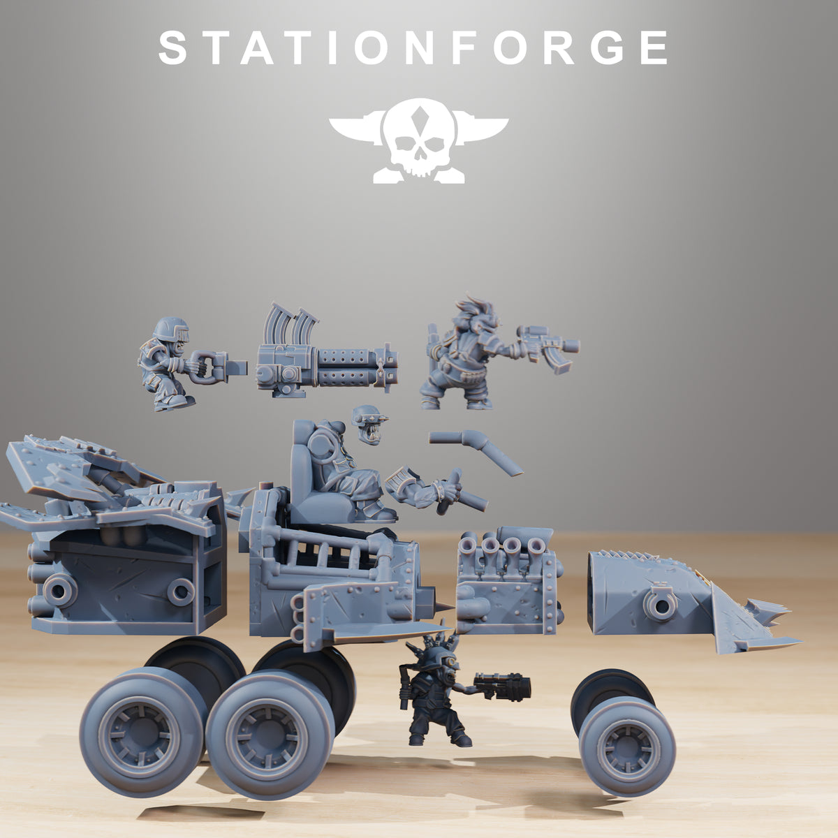 Orkaz Speedsters - Station Forge - Station Forge - 3DPitFactory
