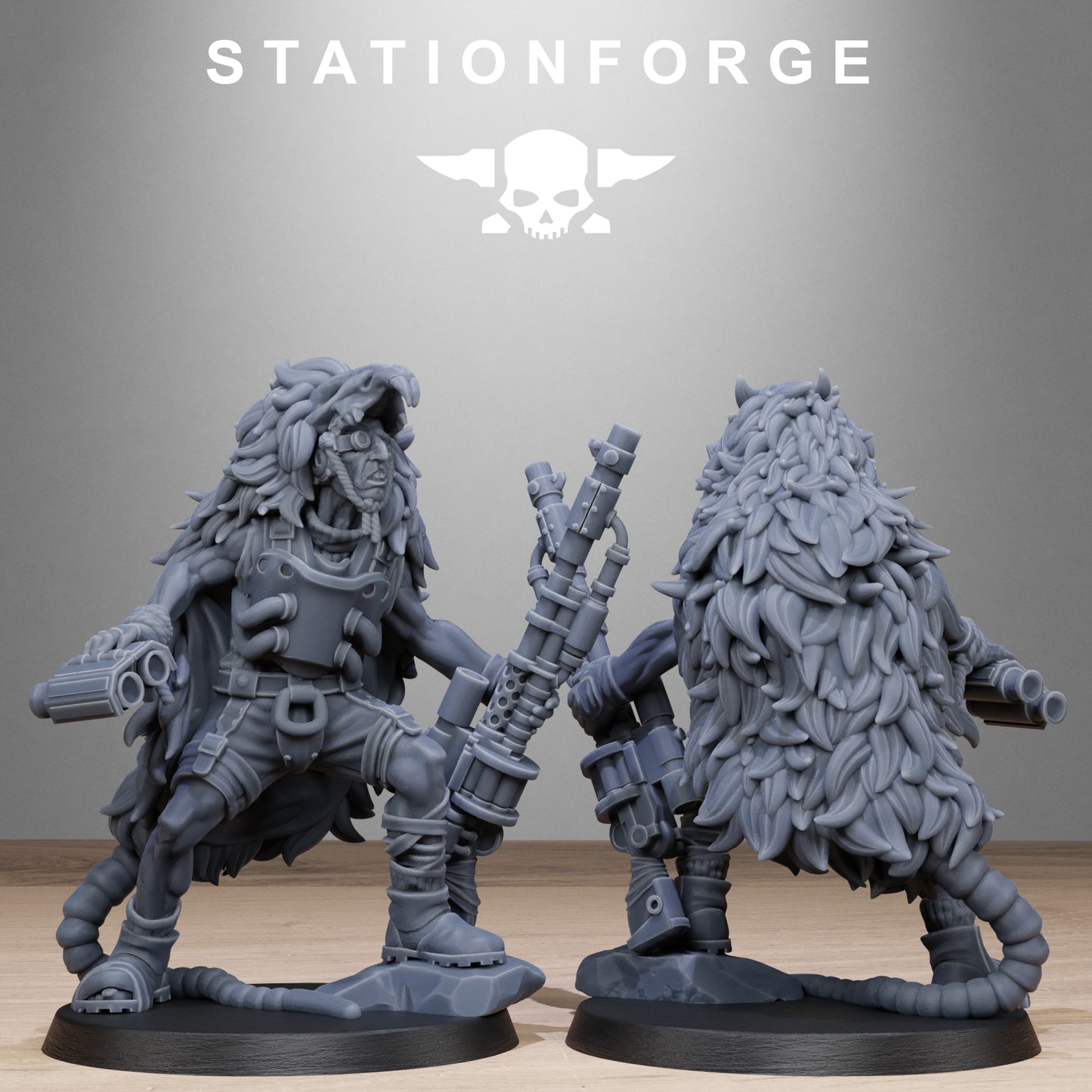 Techno Savage Barbarians - Figurines Station Forge
