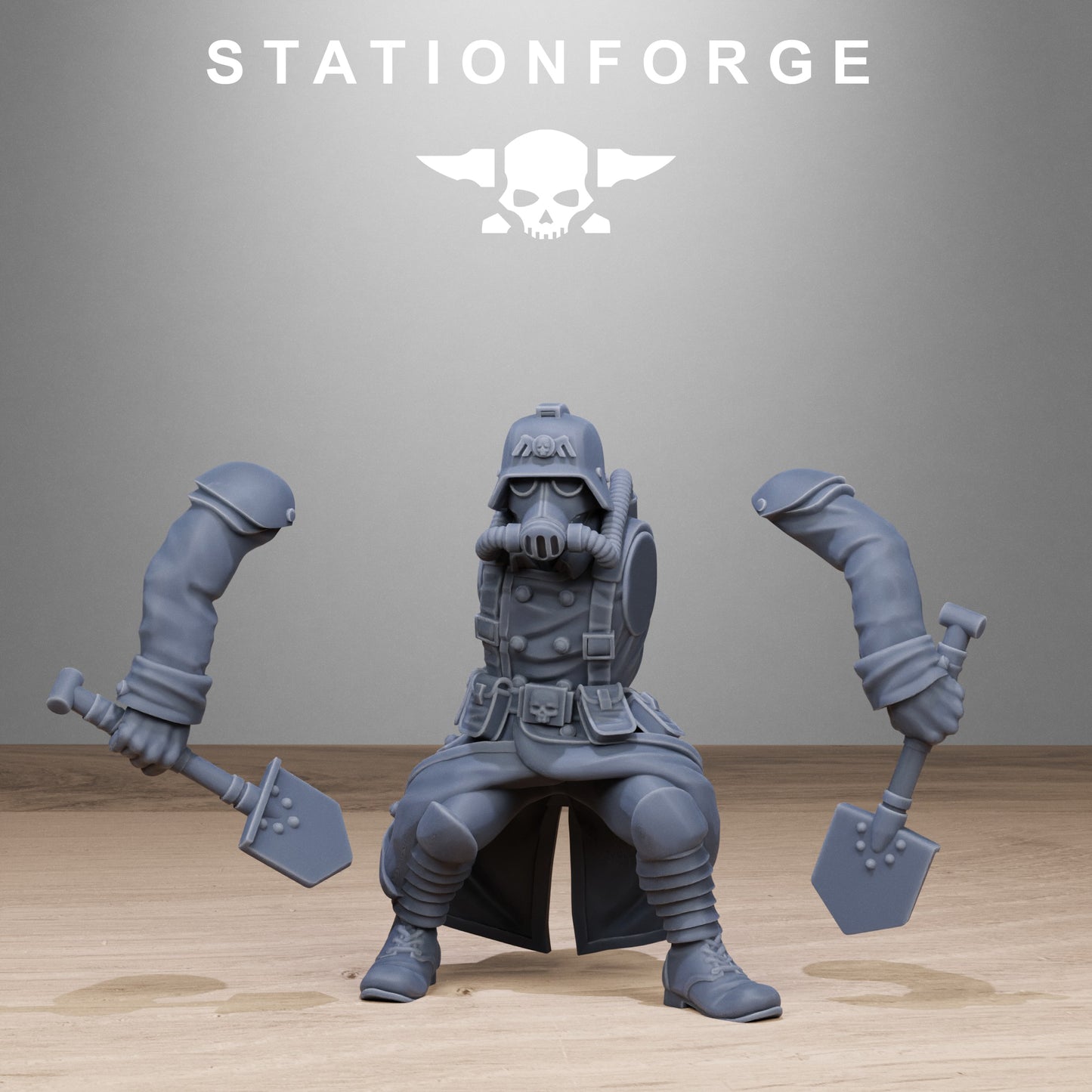 GrimGuard Shovel Fighter - Station Forge