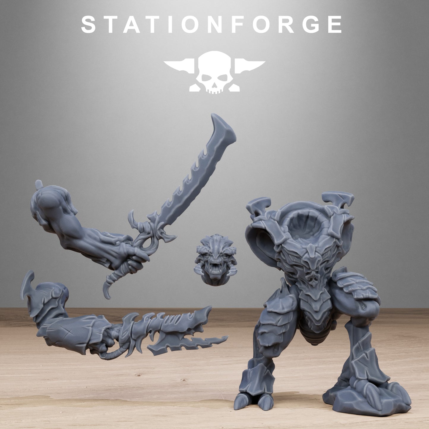 Xenarid Warriors - Station Forge