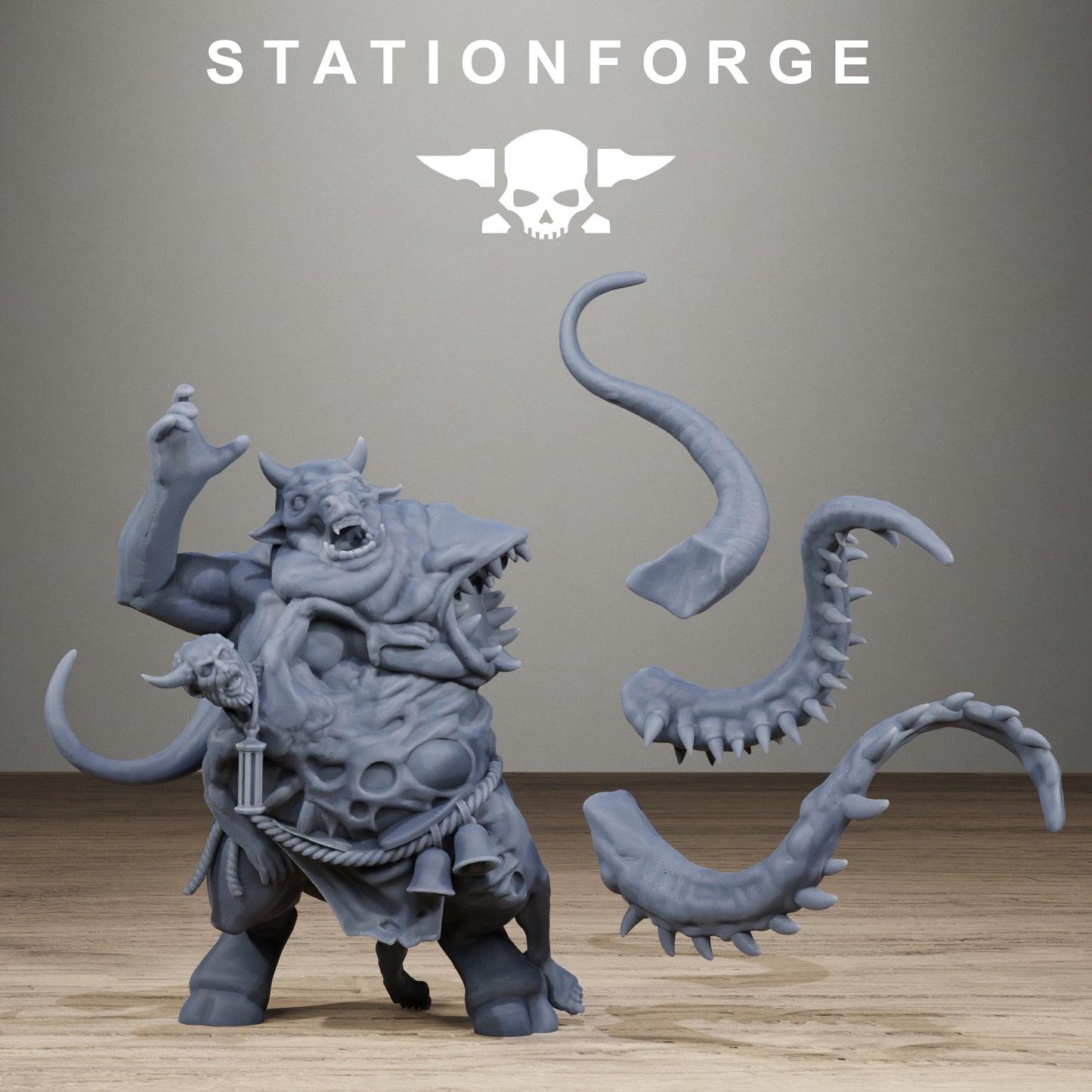 Corrupted Guard Possessed Demon - Station Forge