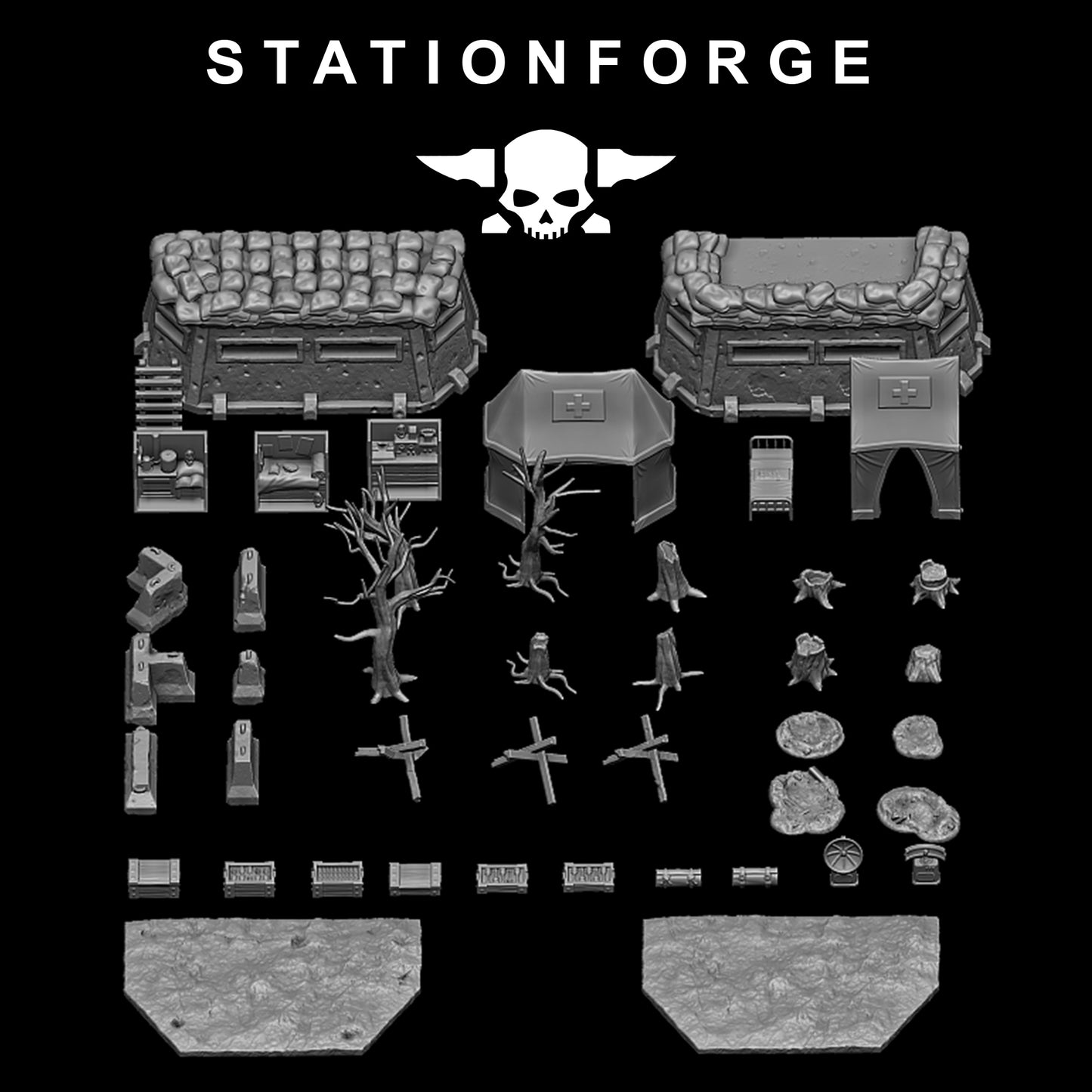 GrimGuard Trench Terrain