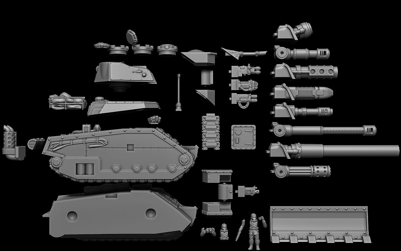 GrimGuard Battle Tank - Station Forge