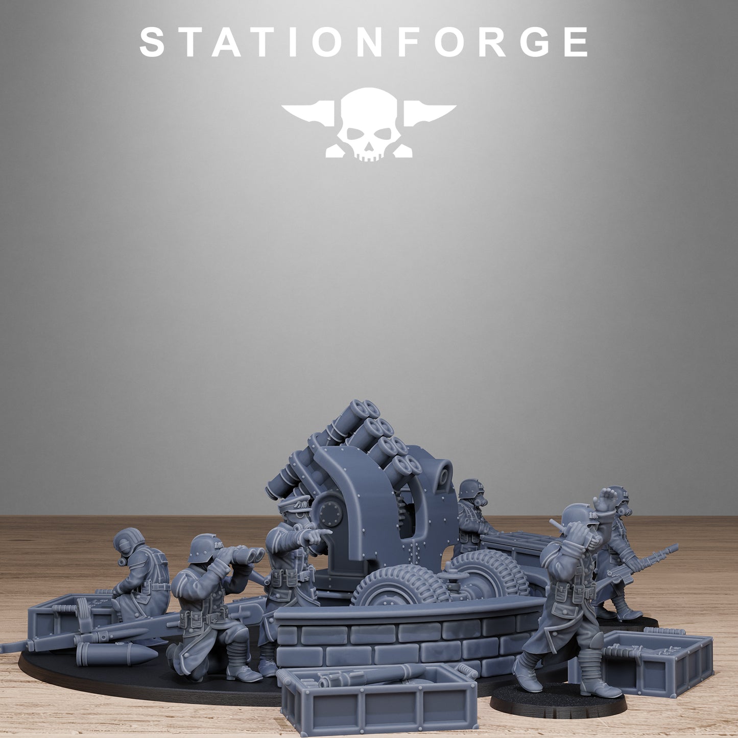 GrimGuard Light Artillery 2.0 - Figurine Station Forge