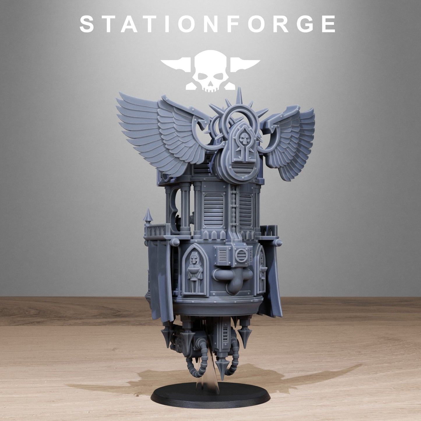 Vodalites Flying Throne - Figurine Station Forge