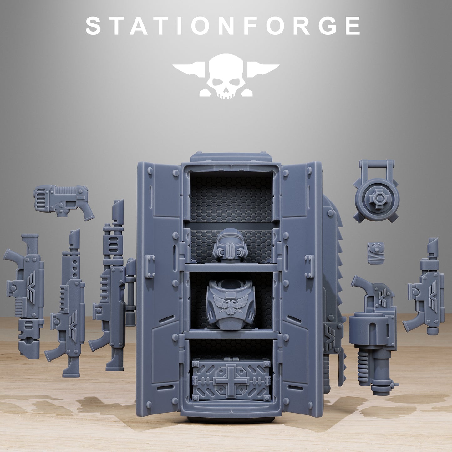 Vaskar Drop Pod - Station Forge