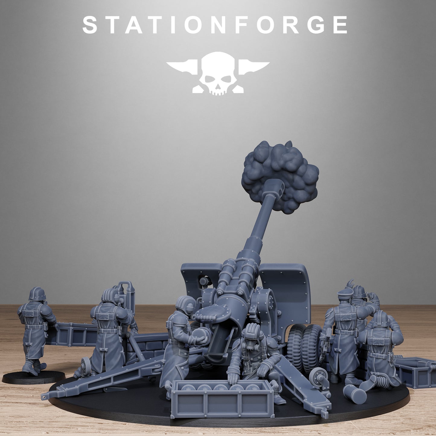 GrimGuard Light Artillery 2.0 - Figurine Station Forge