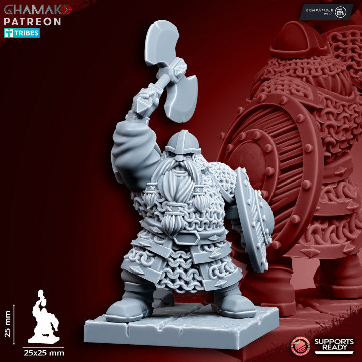 Clan Warriors (Hand Weapon & Shield) – Ghamak
