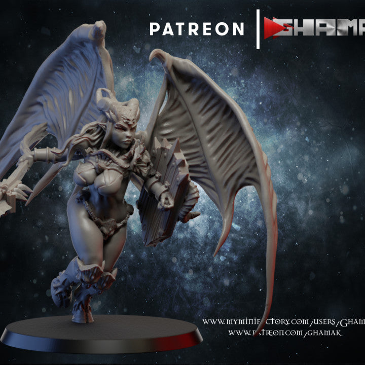 Malkia Pinup - Figurine GHAMAK