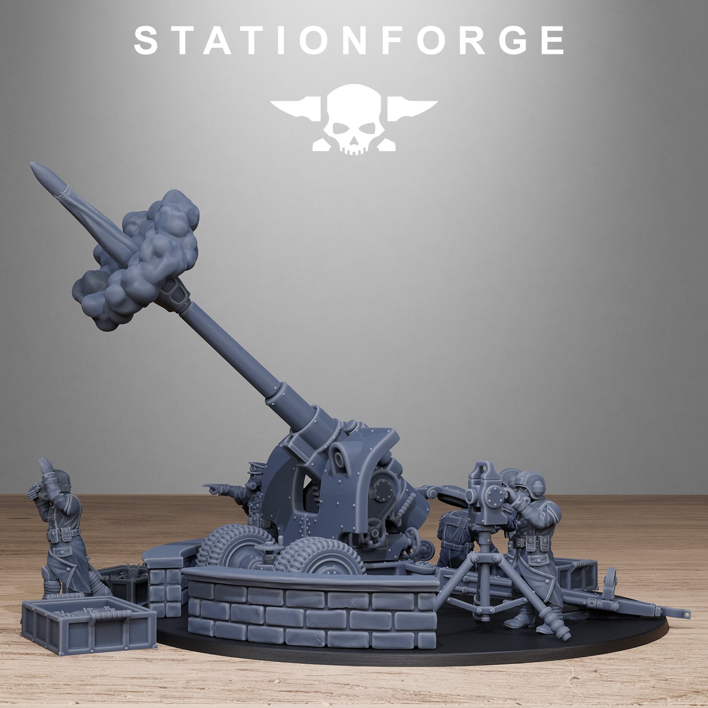 GrimGuard Light Artillery 2.0 - Figurine Station Forge