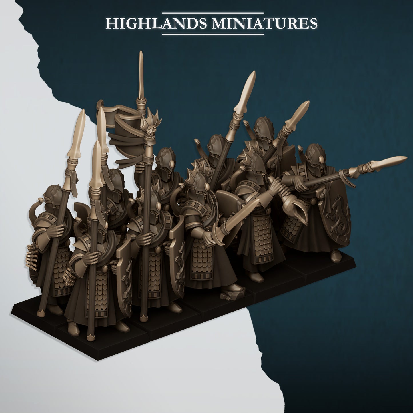 AEGEAN SEA GUARD - Figurine Highlands Miniatures