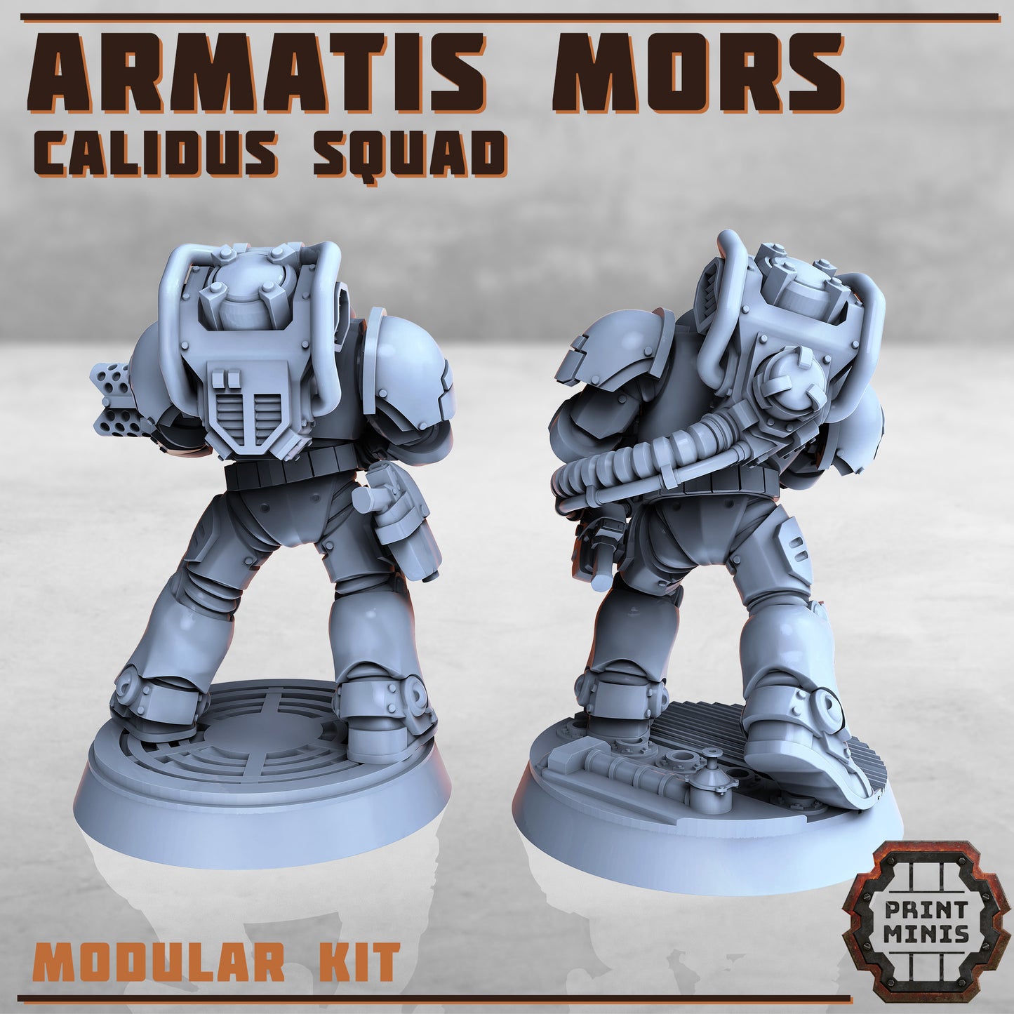 Armatis Mors Warriors - Figurine Print Minis