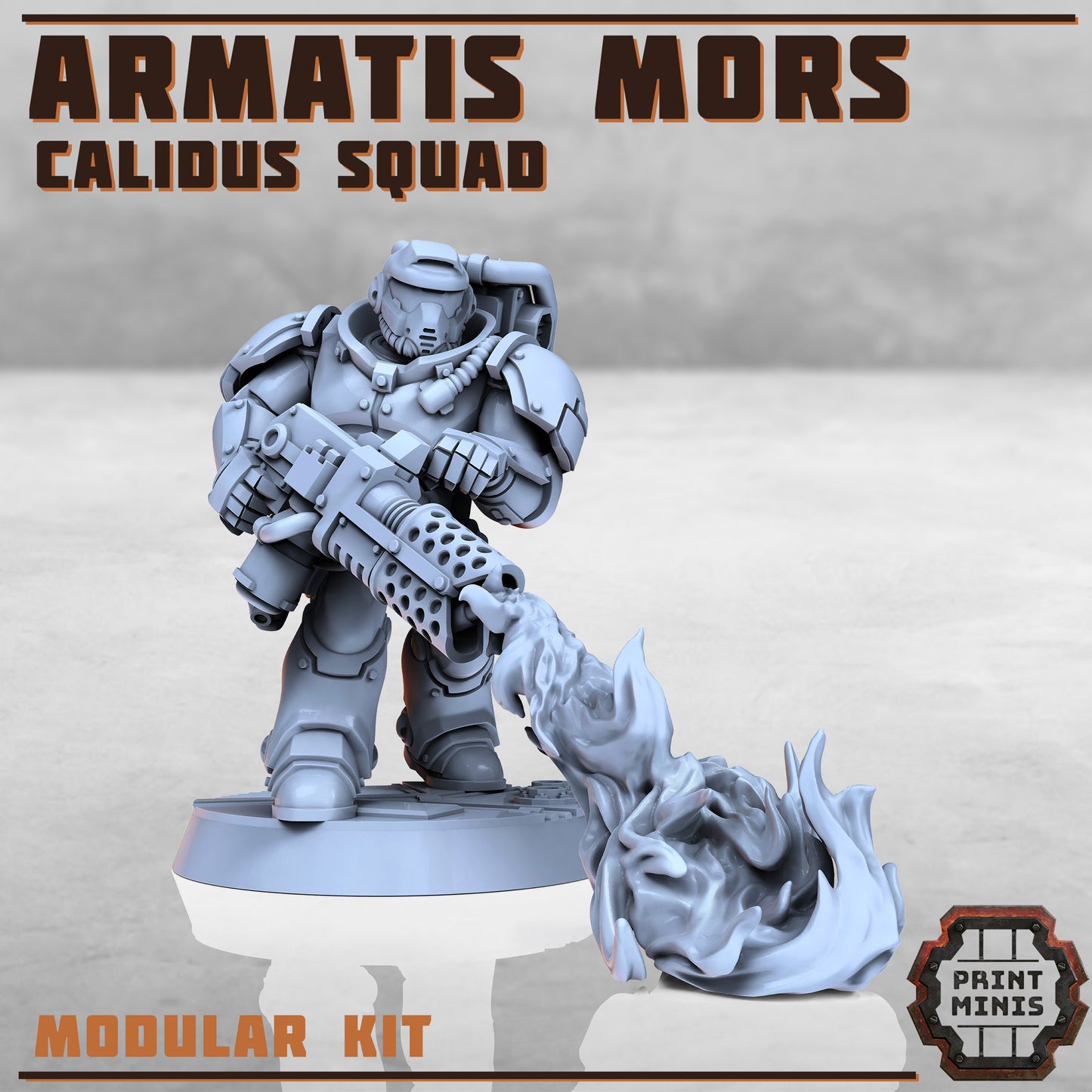 Armatis Mors Warriors - Figurine Print Minis