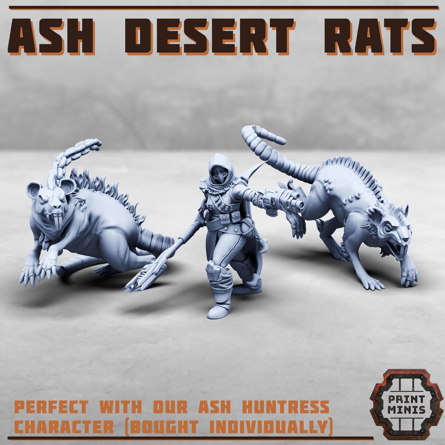 Ash Desert Rats - Print Minis
