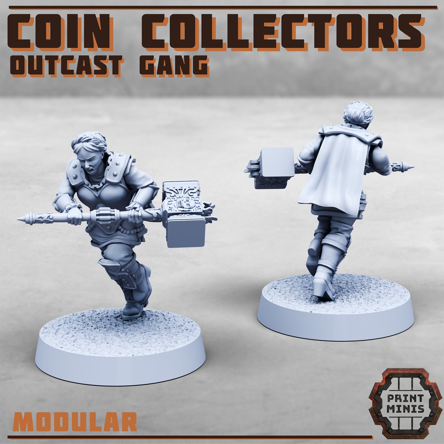 Coin Collectors - Outcast Gang - Figurine Print Minis