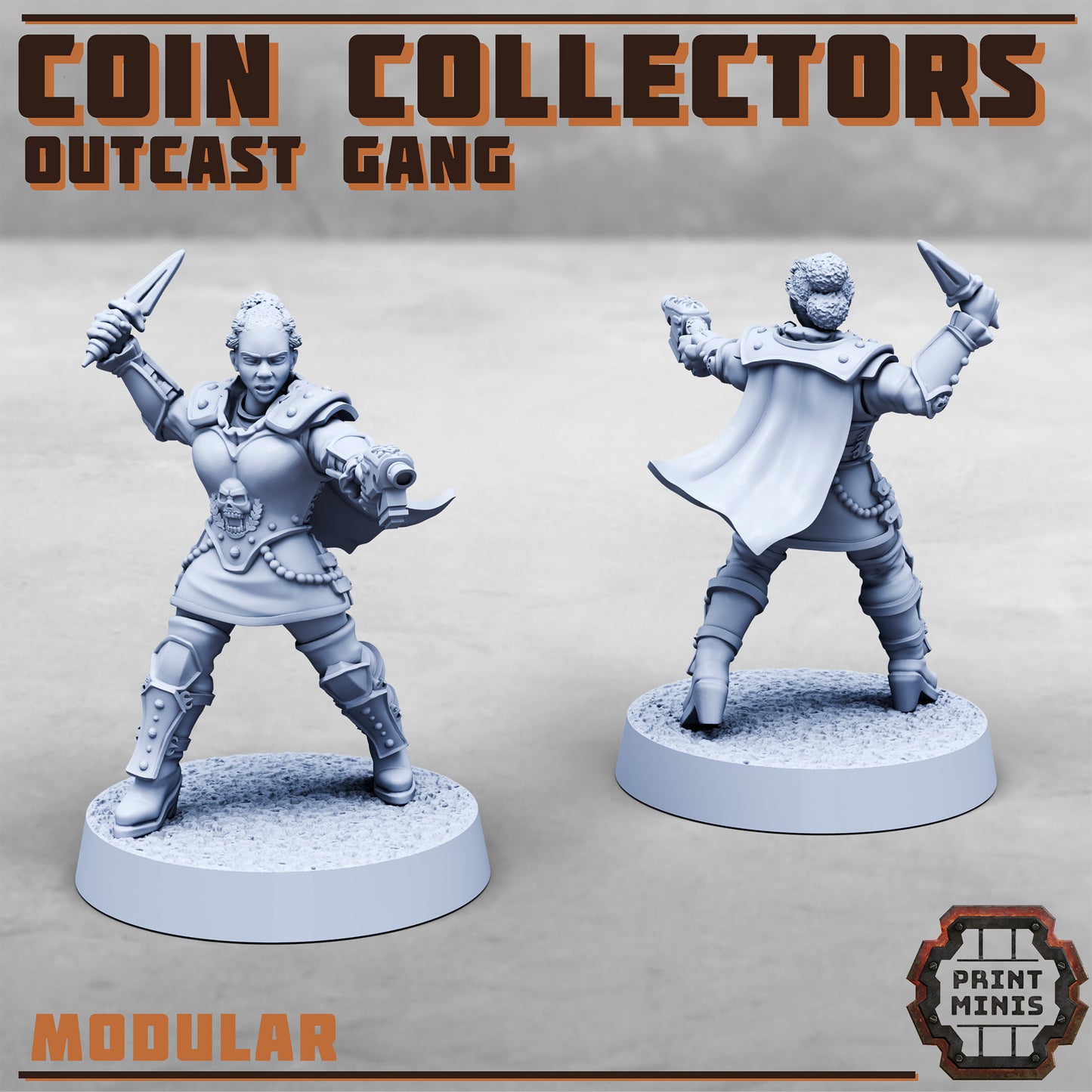 Coin Collectors - Outcast Gang - Figurine Print Minis