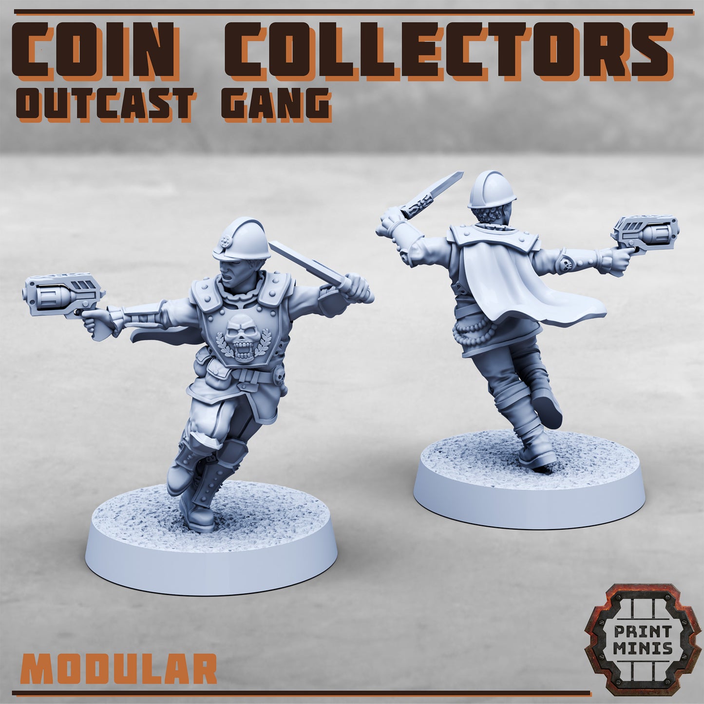 Coin Collectors - Outcast Gang - Figurine Print Minis