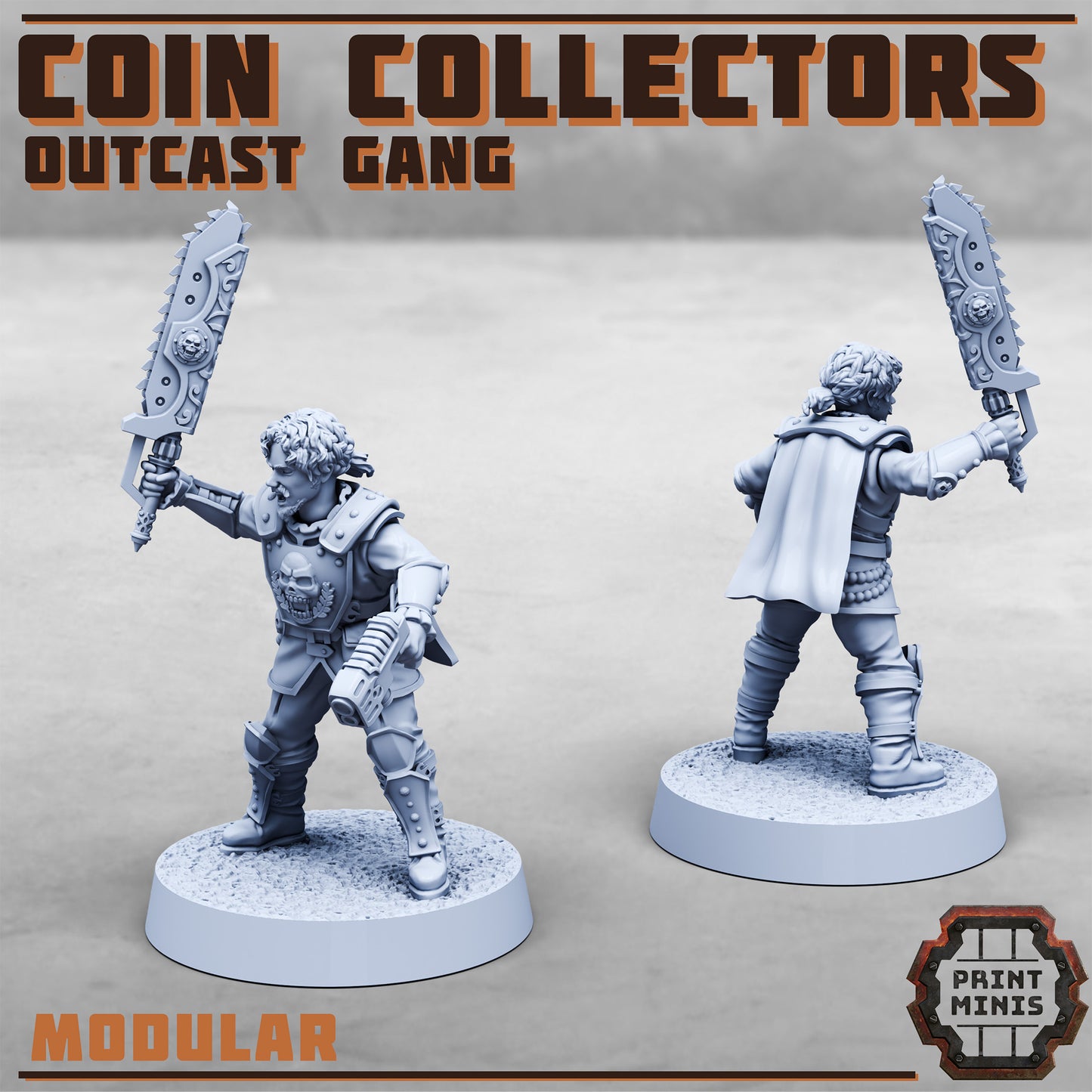 Coin Collectors - Outcast Gang - Figurine Print Minis