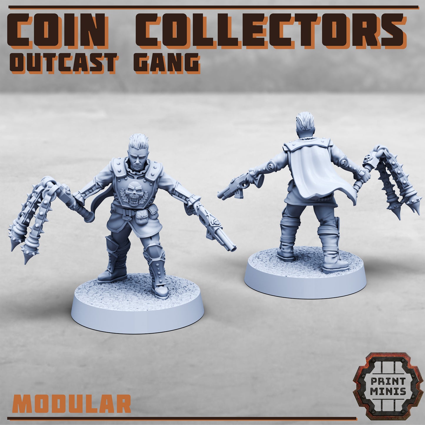 Coin Collectors - Outcast Gang - Figurine Print Minis
