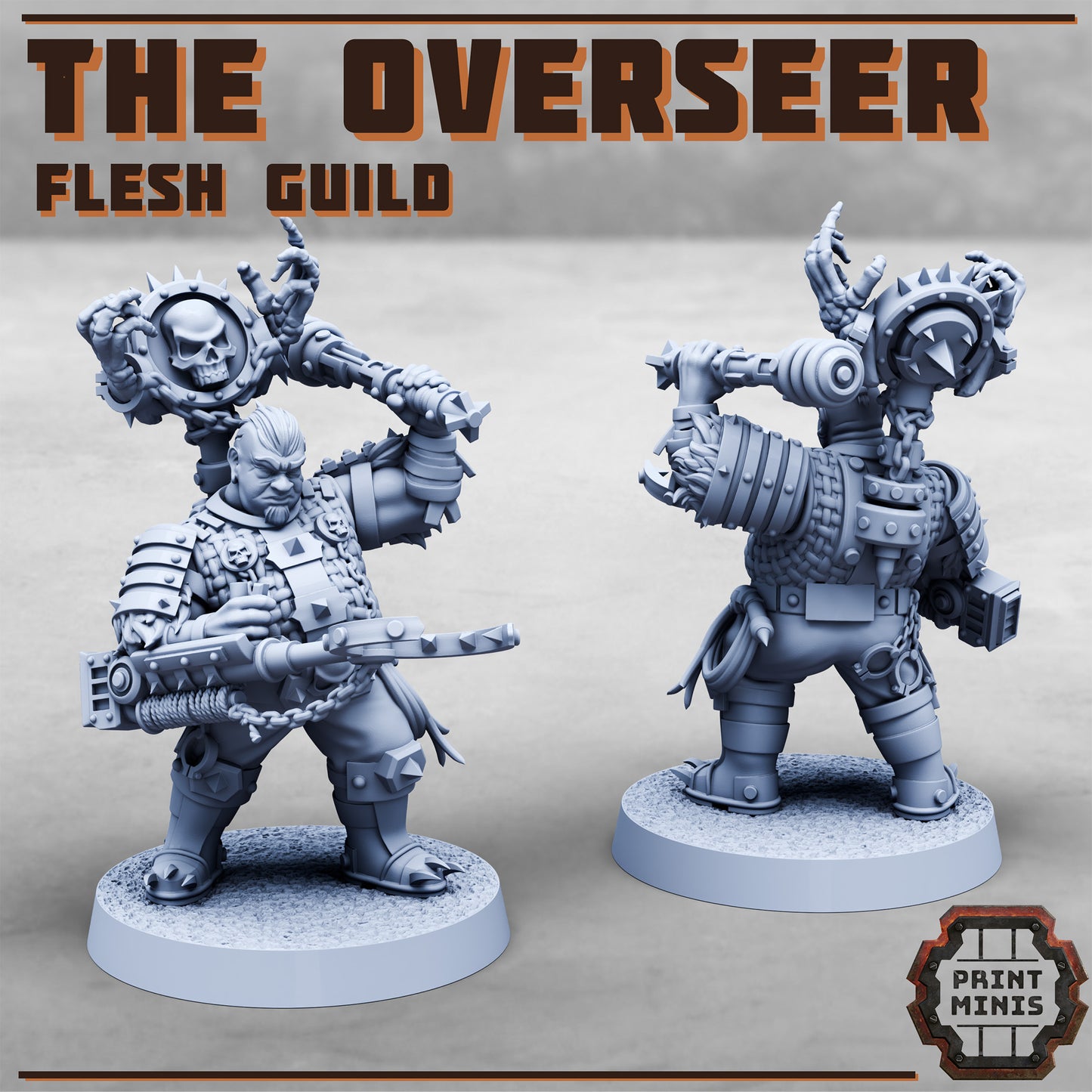 Flesh Overseer - Figurine Print Minis