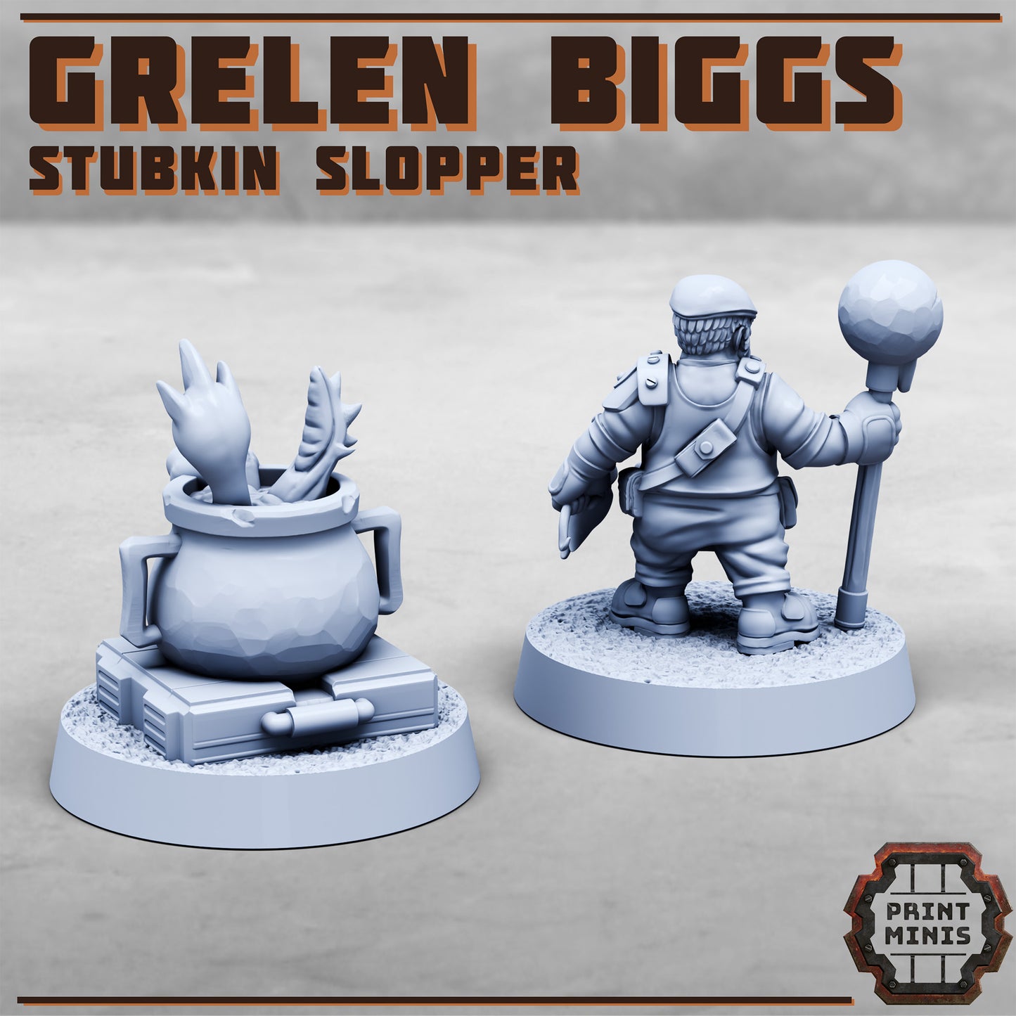 Grelen Biggs - Figurine Print Minis