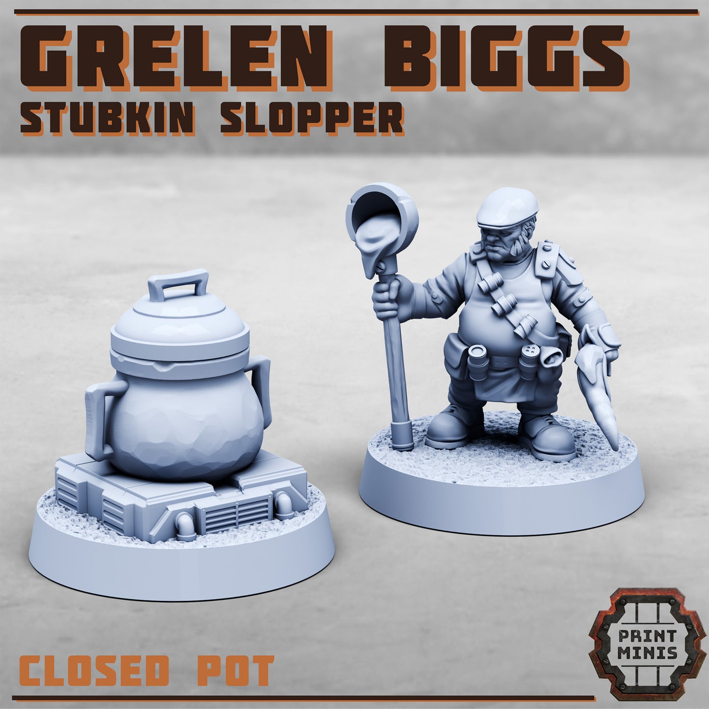 Grelen Biggs - Figurine Print Minis