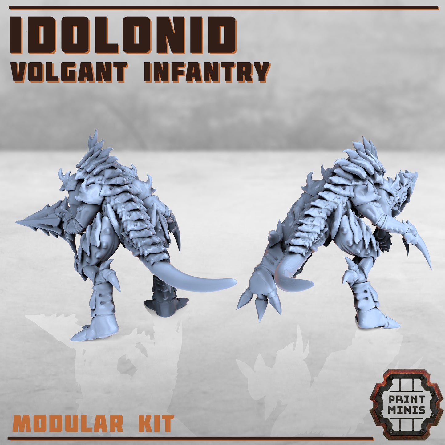 Idolonids - Volgants - Figurine Print Minis - PRINT MINIS - 3DPitFactory
