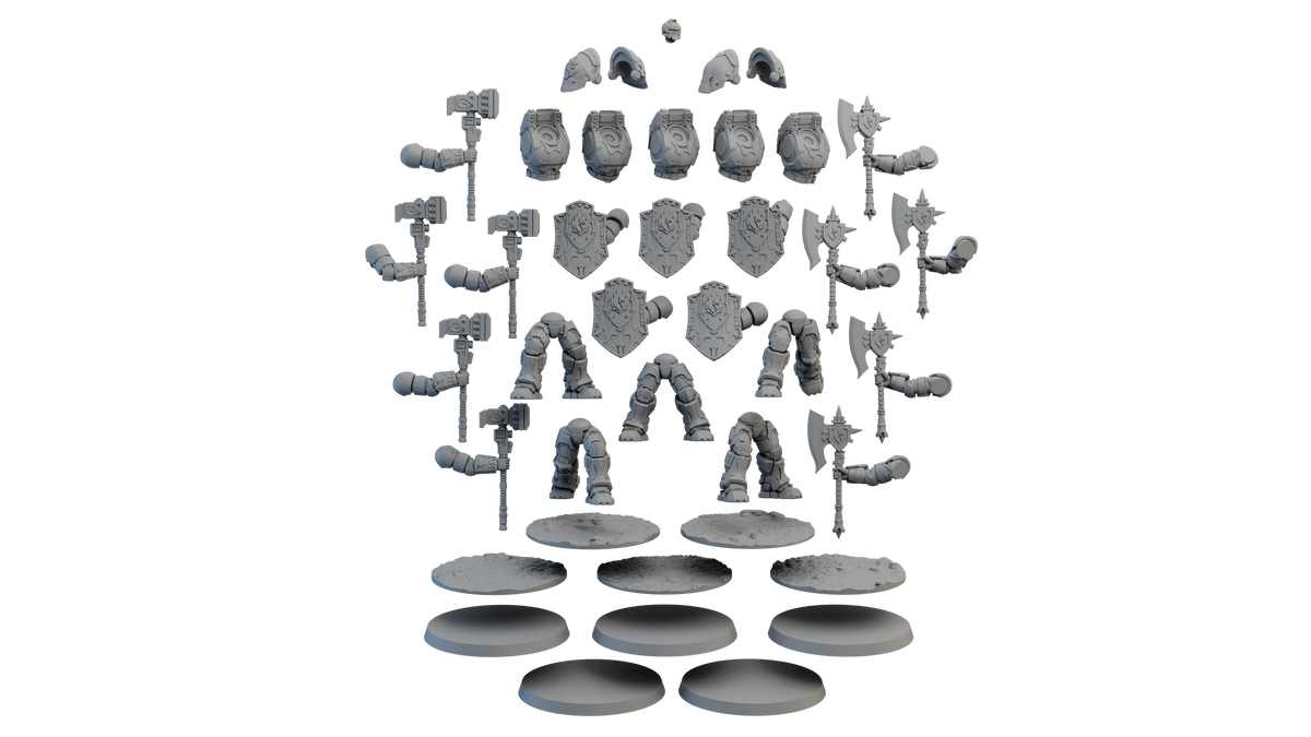 Ironclad Heartshields - GHAMAK - GHAMAK - 3DPitFactory