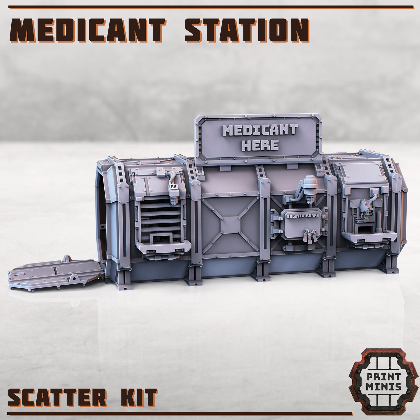 Containers - Medicant Station - Figurine Print Minis