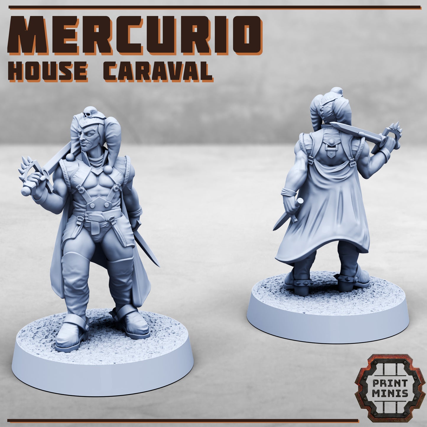 Mercurio - House Caraval - Figurine Print Minis