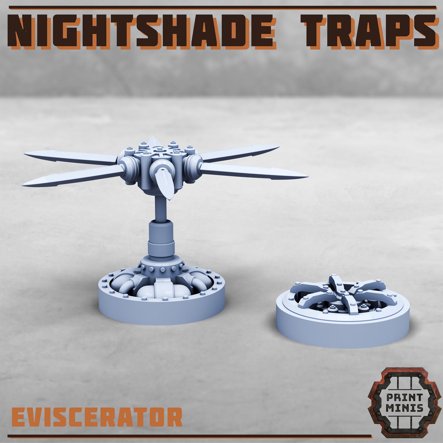 Bitter Nightshade Traps - Figurine Print Minis