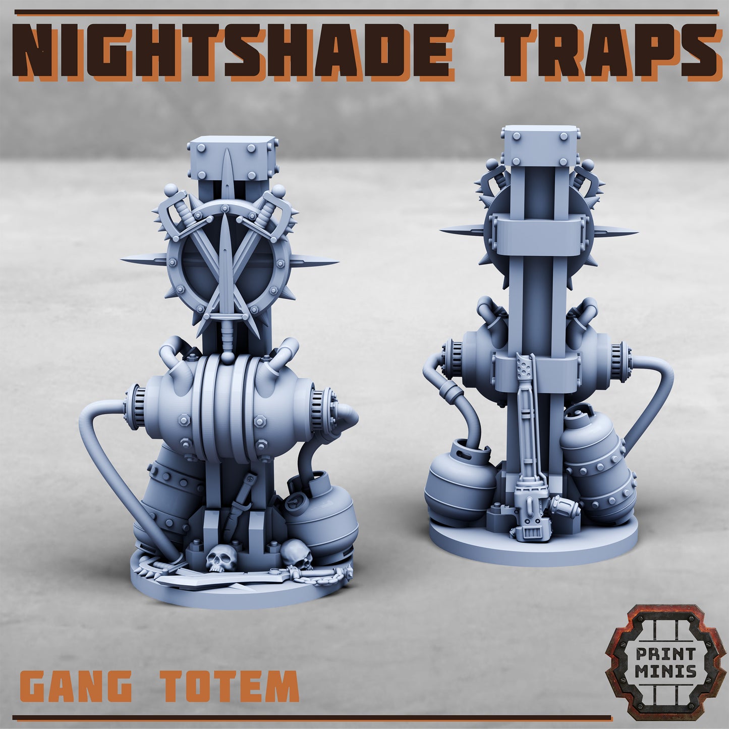 Bitter Nightshade Traps - Figurine Print Minis