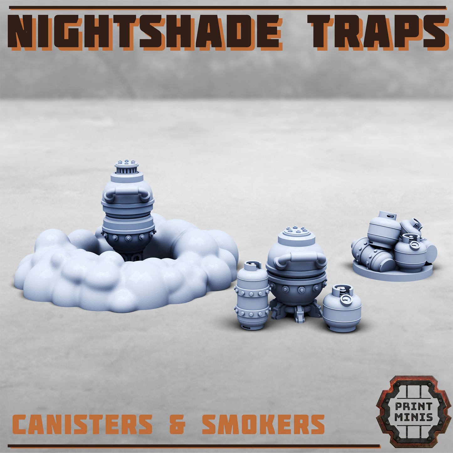 Bitter Nightshade Traps - Figurine Print Minis