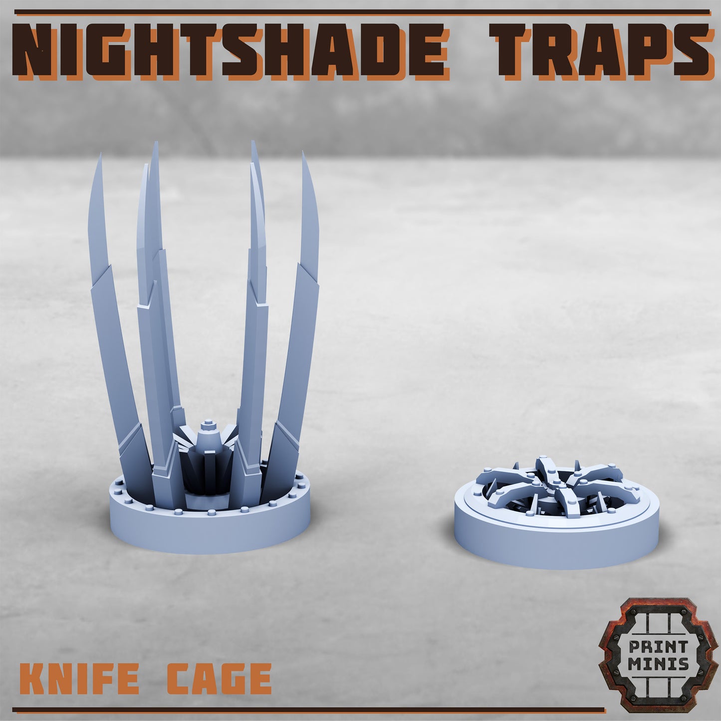 Bitter Nightshade Traps - Figurine Print Minis