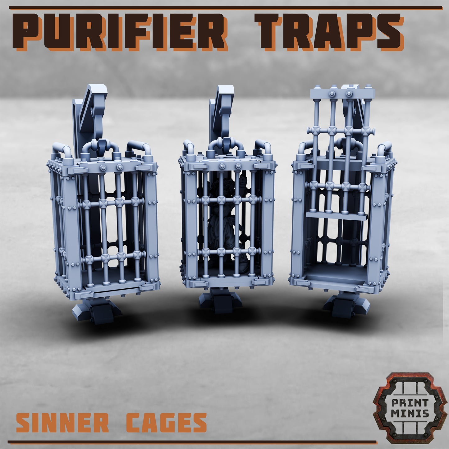 Purifier Gang Terrain - Figurine Print Minis