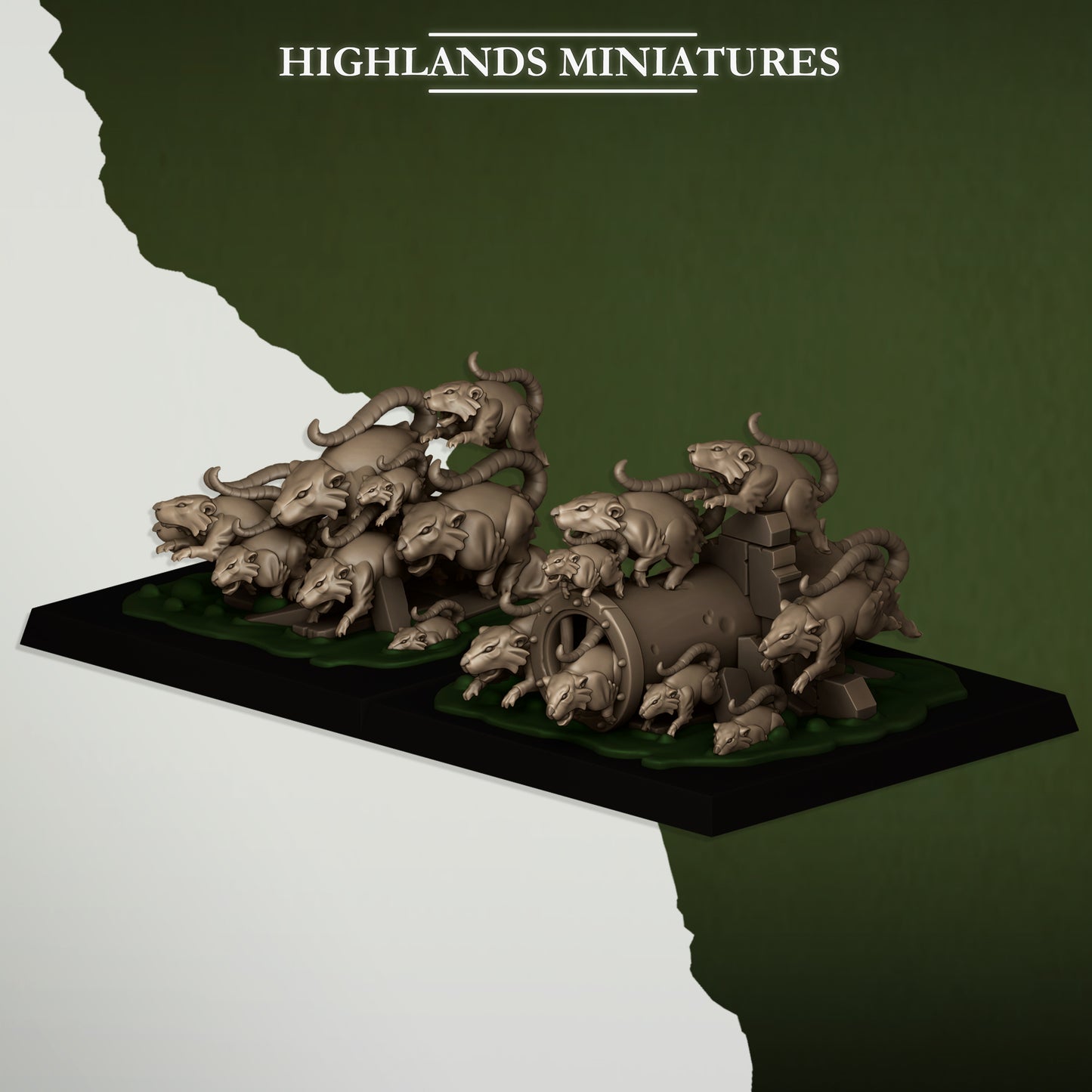 RAT SWARM - Figurine Highlands Miniatures