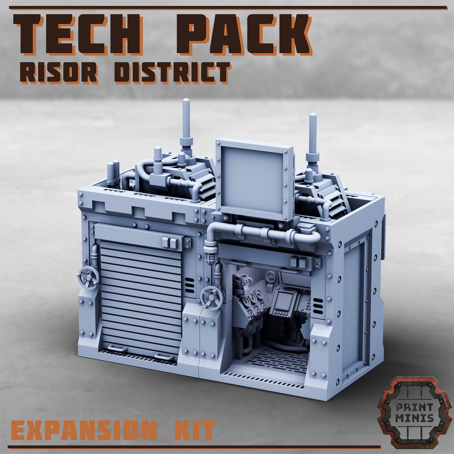 Risor District - Tech Expansion - Figurine Print Minis