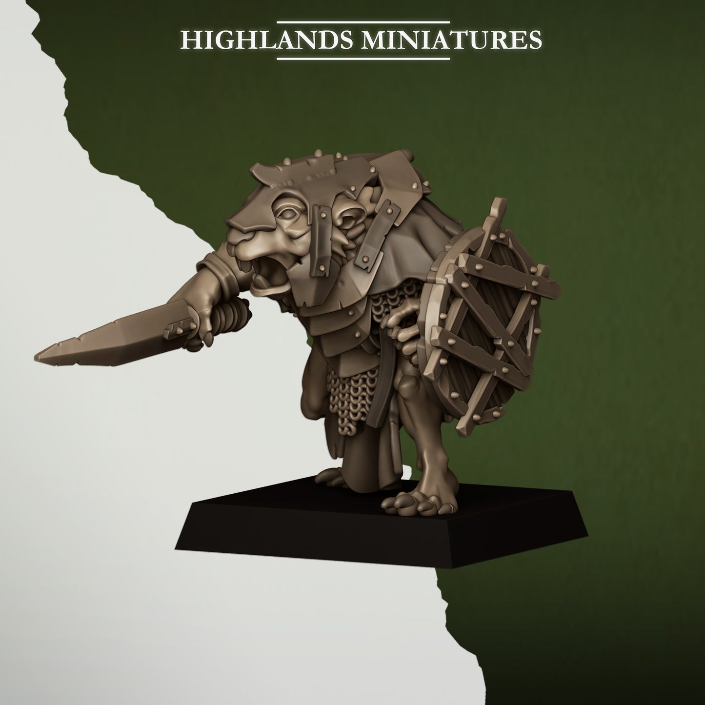 SEWER RATS - Figurine Highlands Miniatures