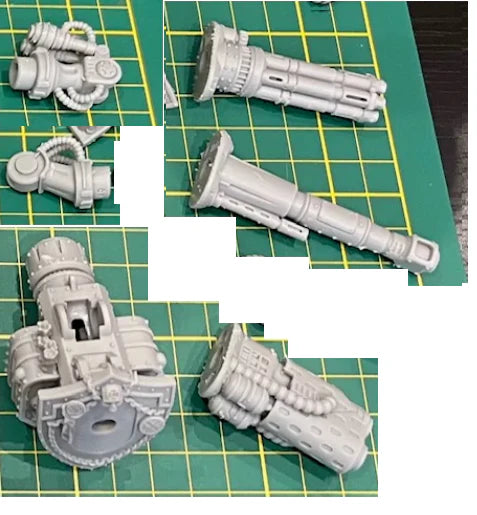 Questorian Imperial Vanguard of the Darkest Order + double armes distance et double supports arme distance et double supports arme mêlée