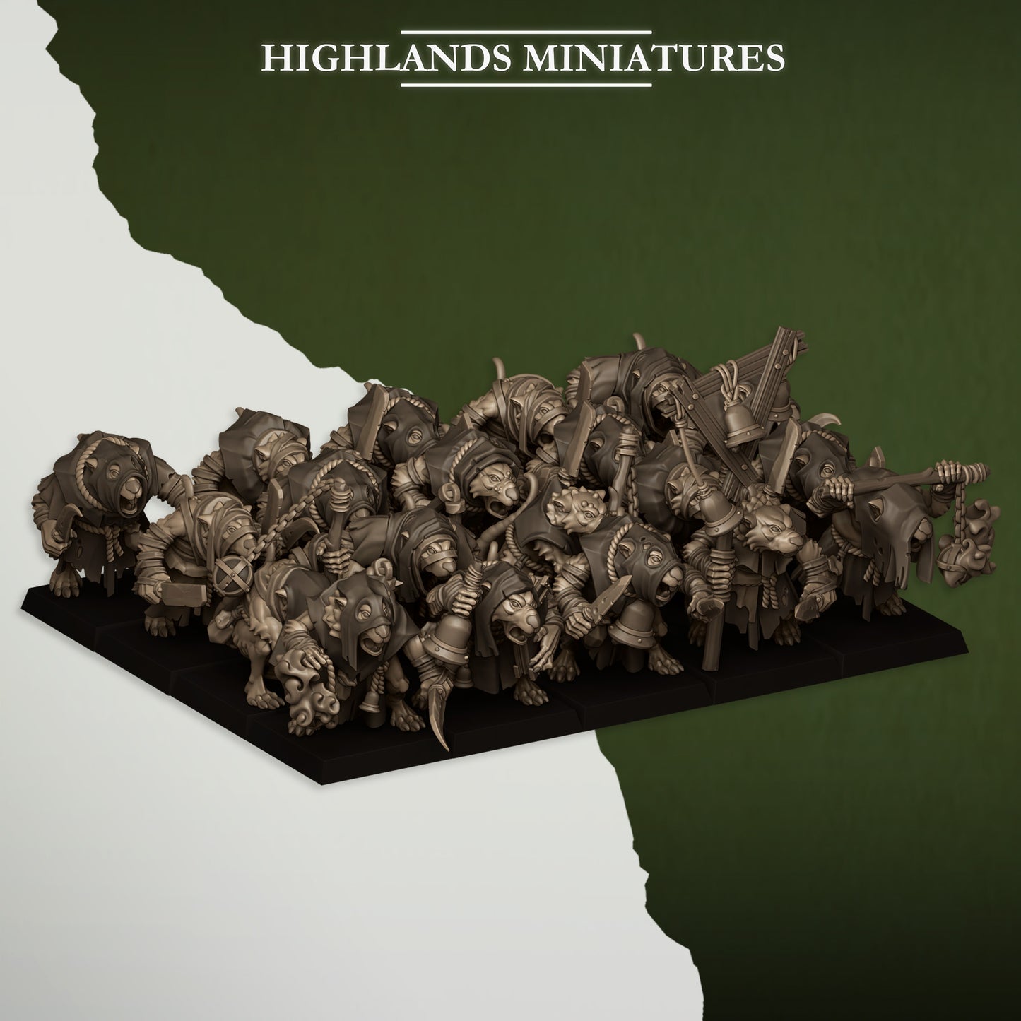 VERMIN ACOLYTES - Figurine Highlands Miniatures
