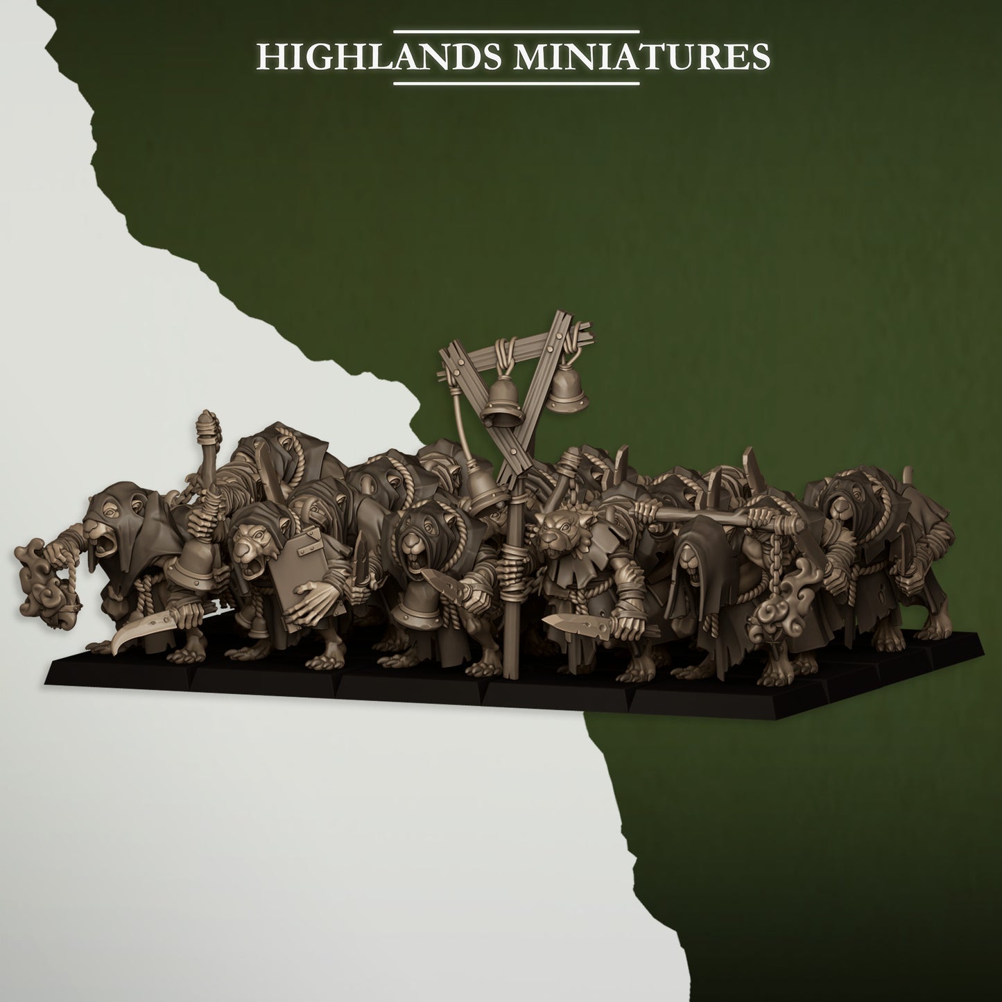VERMIN ACOLYTES - Figurine Highlands Miniatures