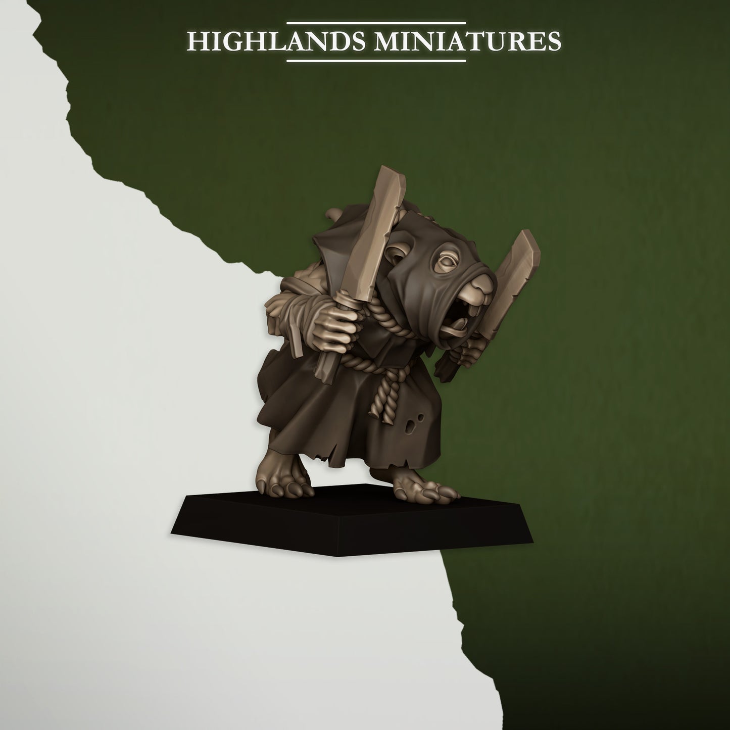 VERMIN ACOLYTES - Figurine Highlands Miniatures