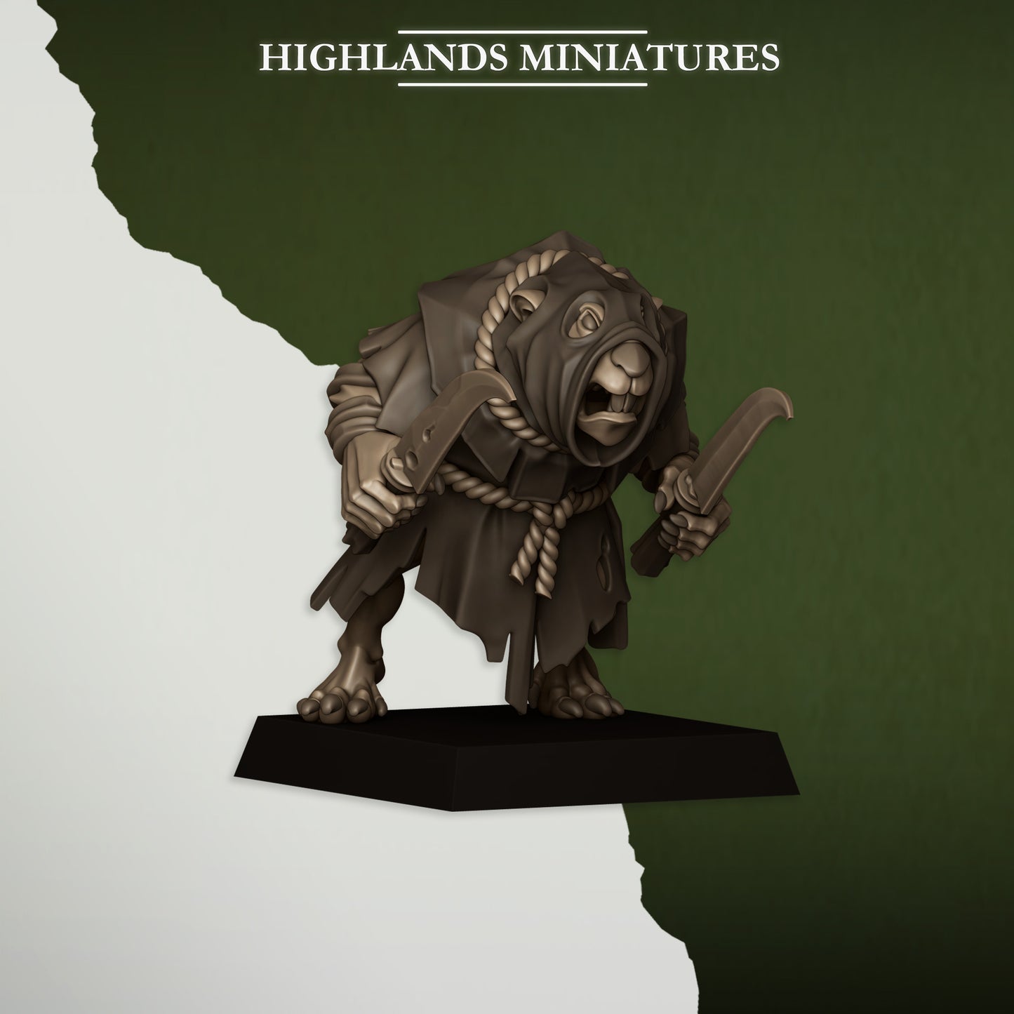 VERMIN ACOLYTES - Figurine Highlands Miniatures