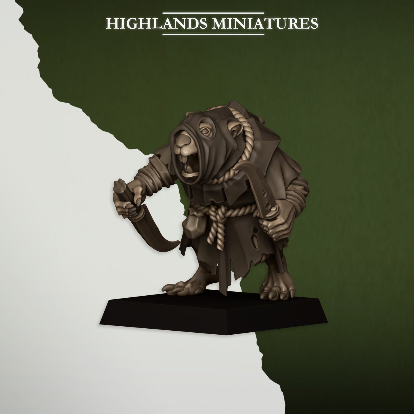 VERMIN ACOLYTES - Figurine Highlands Miniatures