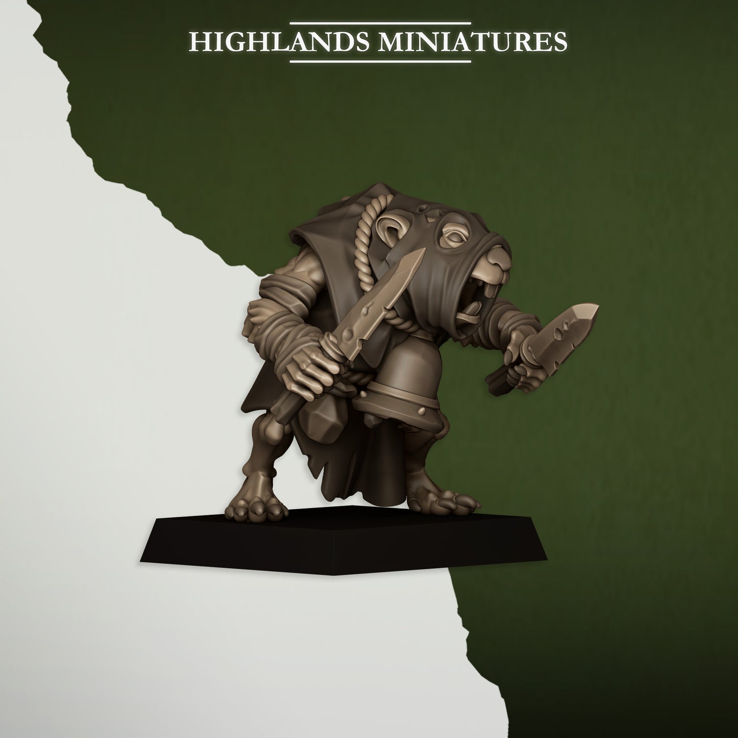 VERMIN ACOLYTES - Figurine Highlands Miniatures