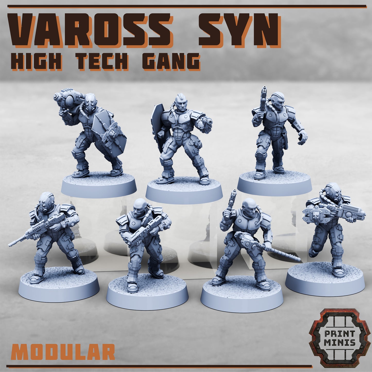 Vaross Syn Gang - Figurine Print Minis
