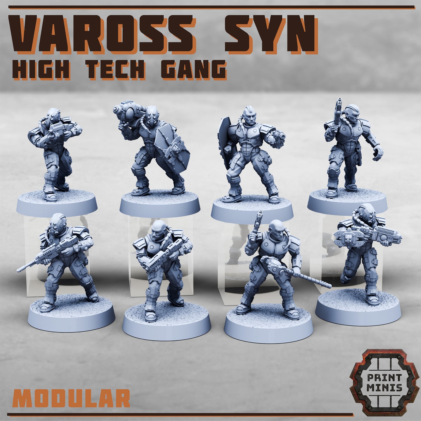 Vaross Syn Gang - Figurine Print Minis