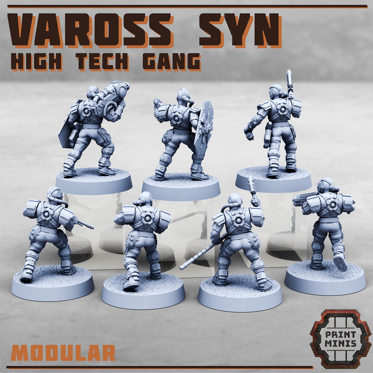 Vaross Syn Gang - Figurine Print Minis