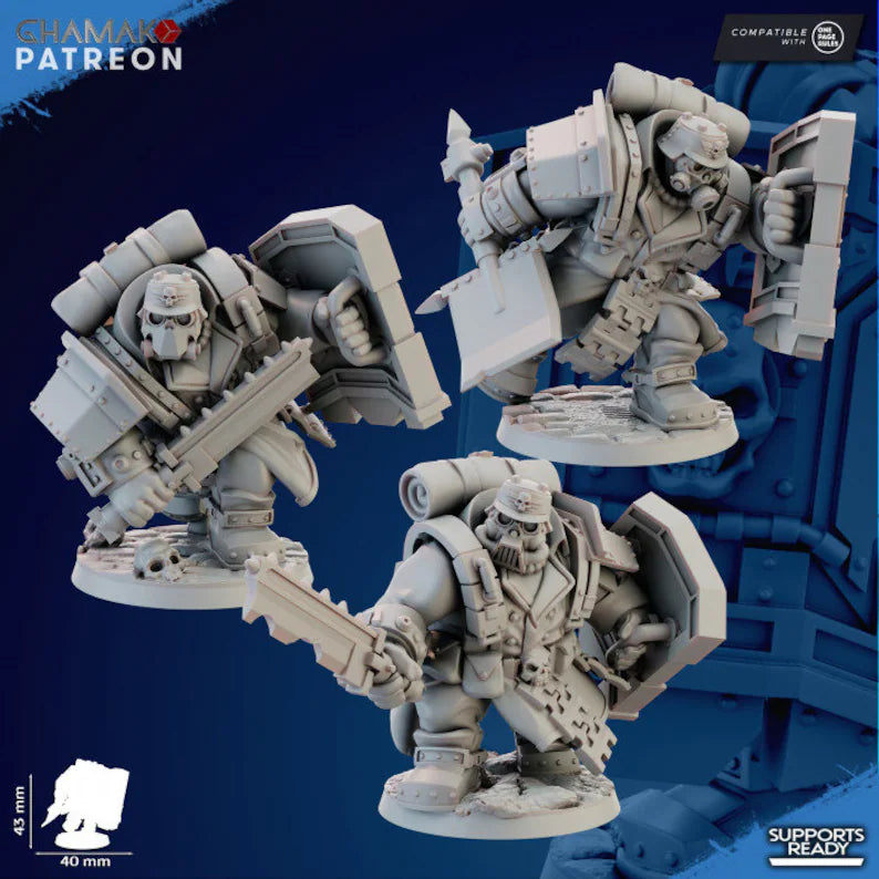 Ogre With Shields - GHAMAK